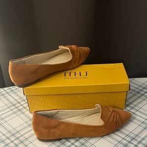 MUSSHOE Women's Brown Loafers